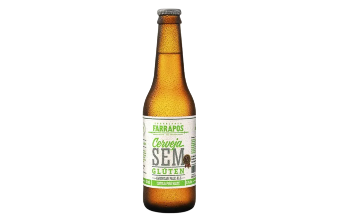 Cerveja Artesanal Farrapos Apa Sem Glúten - 355 Ml