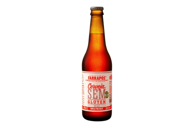 Cerveja Artesanal Farrapos Red Ale Sem Glúten - 355 Ml