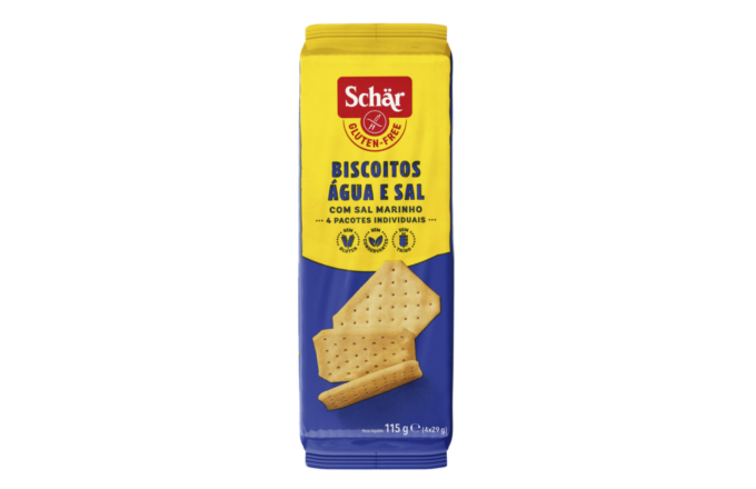 Biscoito salgado leve sem glúten