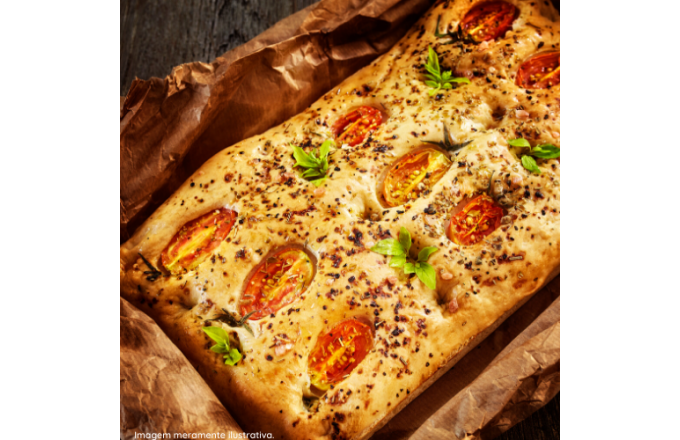Focaccia sem glúten