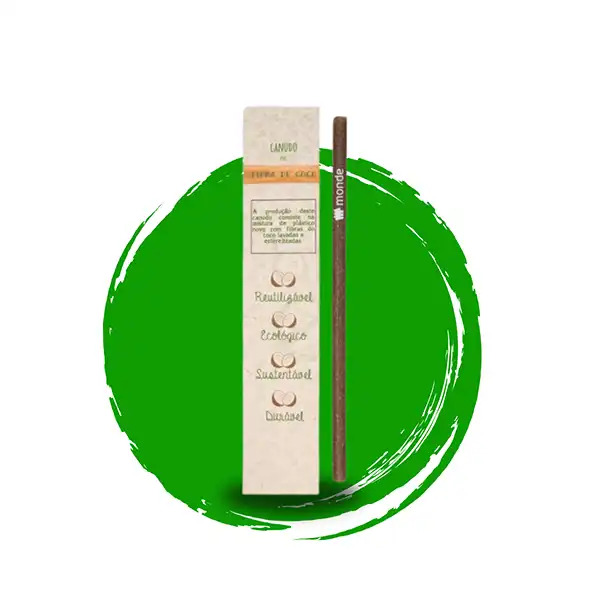 CANUDO DE FIBRA DE COCO