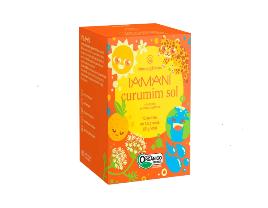 Chá orgânico curumim sol