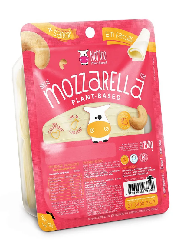 Queijo Mozzarella Fatiada Plant-Based 150g