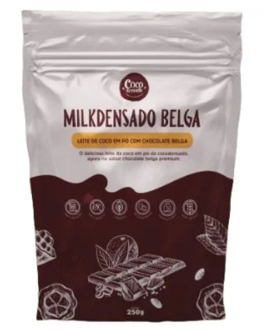 Milkdensado - leite de coco com chocolate belga