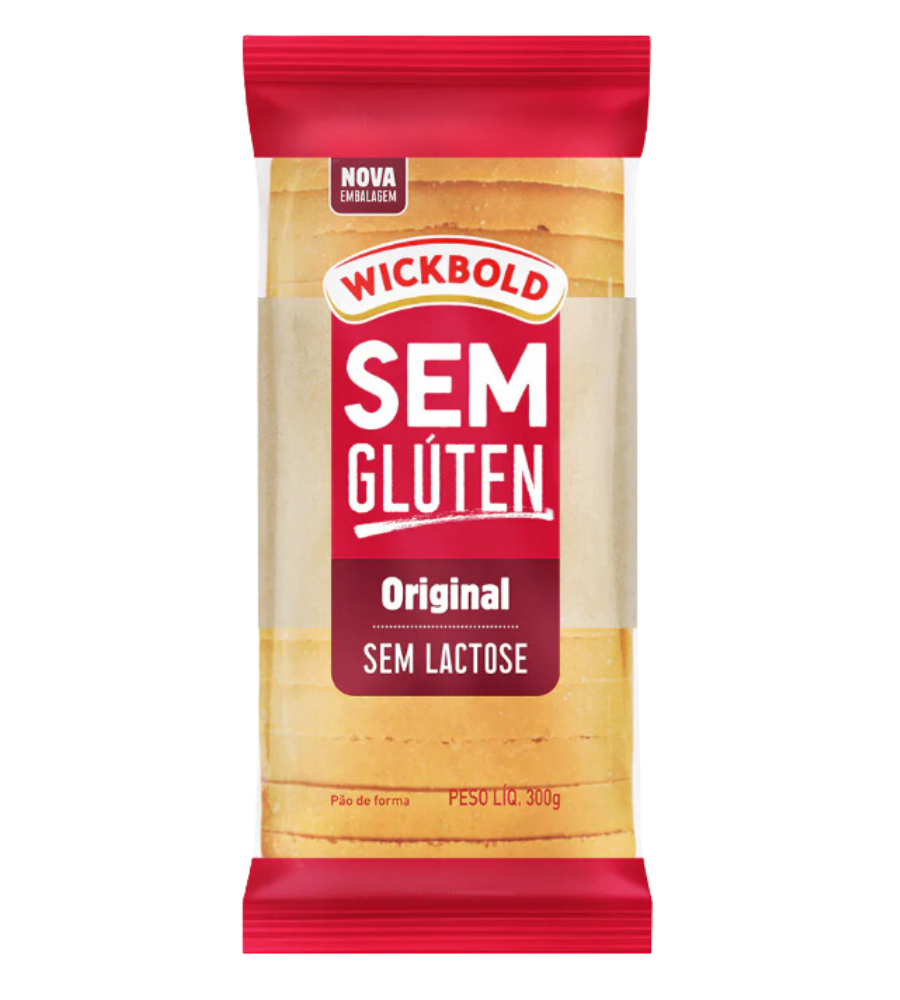 Pão de forma sem glúten